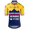 Set Kurzarmtrikot + Trägerhose 2021 Team Jumbo-Visma N002